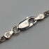 British vintage sterling silver twisted chain necklace 90cm 22.3g Milor
